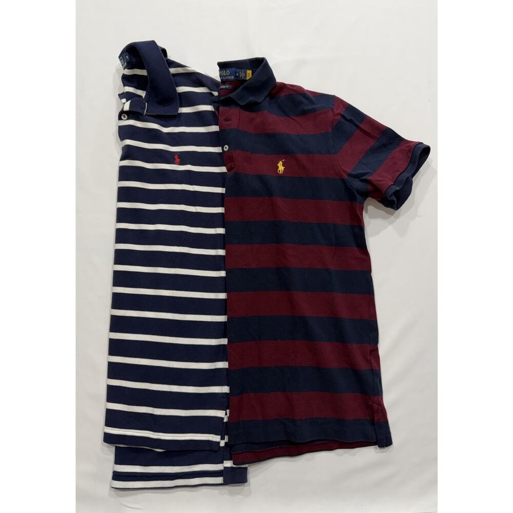 Polo Ralph Lauren Men's Lot of 2 SS Polo Shirts Medium Old Money Academia
